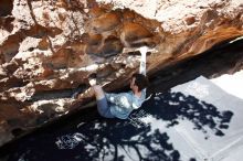 Bouldering in Hueco Tanks on 06/15/2019 with Blue Lizard Climbing and Yoga

Filename: SRM_20190615_0959100.jpg
Aperture: f/5.0
Shutter Speed: 1/320
Body: Canon EOS-1D Mark II
Lens: Canon EF 16-35mm f/2.8 L