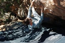 Bouldering in Hueco Tanks on 06/15/2019 with Blue Lizard Climbing and Yoga

Filename: SRM_20190615_1009400.jpg
Aperture: f/3.5
Shutter Speed: 1/640
Body: Canon EOS-1D Mark II
Lens: Canon EF 50mm f/1.8 II