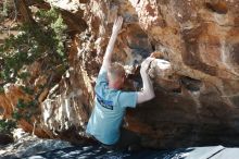 Bouldering in Hueco Tanks on 06/15/2019 with Blue Lizard Climbing and Yoga

Filename: SRM_20190615_1012080.jpg
Aperture: f/3.5
Shutter Speed: 1/400
Body: Canon EOS-1D Mark II
Lens: Canon EF 50mm f/1.8 II