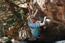 Bouldering in Hueco Tanks on 06/15/2019 with Blue Lizard Climbing and Yoga

Filename: SRM_20190615_1012590.jpg
Aperture: f/3.5
Shutter Speed: 1/500
Body: Canon EOS-1D Mark II
Lens: Canon EF 50mm f/1.8 II