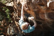 Bouldering in Hueco Tanks on 06/15/2019 with Blue Lizard Climbing and Yoga

Filename: SRM_20190615_1016300.jpg
Aperture: f/3.5
Shutter Speed: 1/640
Body: Canon EOS-1D Mark II
Lens: Canon EF 50mm f/1.8 II