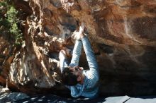 Bouldering in Hueco Tanks on 06/15/2019 with Blue Lizard Climbing and Yoga

Filename: SRM_20190615_1018260.jpg
Aperture: f/3.5
Shutter Speed: 1/500
Body: Canon EOS-1D Mark II
Lens: Canon EF 50mm f/1.8 II