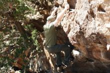 Bouldering in Hueco Tanks on 06/15/2019 with Blue Lizard Climbing and Yoga

Filename: SRM_20190615_1020400.jpg
Aperture: f/3.5
Shutter Speed: 1/500
Body: Canon EOS-1D Mark II
Lens: Canon EF 50mm f/1.8 II