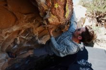 Bouldering in Hueco Tanks on 06/15/2019 with Blue Lizard Climbing and Yoga

Filename: SRM_20190615_1054280.jpg
Aperture: f/5.6
Shutter Speed: 1/250
Body: Canon EOS-1D Mark II
Lens: Canon EF 16-35mm f/2.8 L