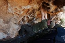 Bouldering in Hueco Tanks on 06/15/2019 with Blue Lizard Climbing and Yoga

Filename: SRM_20190615_1056140.jpg
Aperture: f/5.6
Shutter Speed: 1/320
Body: Canon EOS-1D Mark II
Lens: Canon EF 16-35mm f/2.8 L