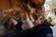 Bouldering in Hueco Tanks on 06/15/2019 with Blue Lizard Climbing and Yoga

Filename: SRM_20190615_1101270.jpg
Aperture: f/5.6
Shutter Speed: 1/500
Body: Canon EOS-1D Mark II
Lens: Canon EF 16-35mm f/2.8 L