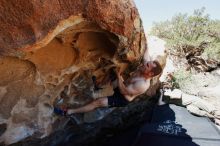 Bouldering in Hueco Tanks on 06/15/2019 with Blue Lizard Climbing and Yoga

Filename: SRM_20190615_1109580.jpg
Aperture: f/5.6
Shutter Speed: 1/640
Body: Canon EOS-1D Mark II
Lens: Canon EF 16-35mm f/2.8 L