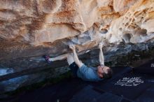Bouldering in Hueco Tanks on 06/15/2019 with Blue Lizard Climbing and Yoga