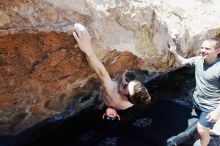 Bouldering in Hueco Tanks on 06/15/2019 with Blue Lizard Climbing and Yoga

Filename: SRM_20190615_1156020.jpg
Aperture: f/5.6
Shutter Speed: 1/800
Body: Canon EOS-1D Mark II
Lens: Canon EF 16-35mm f/2.8 L