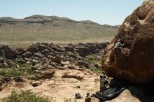 Bouldering in Hueco Tanks on 06/15/2019 with Blue Lizard Climbing and Yoga

Filename: SRM_20190615_1210090.jpg
Aperture: f/5.6
Shutter Speed: 1/640
Body: Canon EOS-1D Mark II
Lens: Canon EF 50mm f/1.8 II