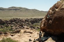 Bouldering in Hueco Tanks on 06/15/2019 with Blue Lizard Climbing and Yoga

Filename: SRM_20190615_1210200.jpg
Aperture: f/5.6
Shutter Speed: 1/640
Body: Canon EOS-1D Mark II
Lens: Canon EF 50mm f/1.8 II