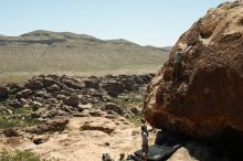 Bouldering in Hueco Tanks on 06/15/2019 with Blue Lizard Climbing and Yoga

Filename: SRM_20190615_1210330.jpg
Aperture: f/5.6
Shutter Speed: 1/640
Body: Canon EOS-1D Mark II
Lens: Canon EF 50mm f/1.8 II