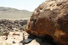 Bouldering in Hueco Tanks on 06/15/2019 with Blue Lizard Climbing and Yoga

Filename: SRM_20190615_1212320.jpg
Aperture: f/5.6
Shutter Speed: 1/320
Body: Canon EOS-1D Mark II
Lens: Canon EF 50mm f/1.8 II