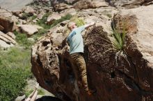 Bouldering in Hueco Tanks on 06/15/2019 with Blue Lizard Climbing and Yoga

Filename: SRM_20190615_1356190.jpg
Aperture: f/4.0
Shutter Speed: 1/1000
Body: Canon EOS-1D Mark II
Lens: Canon EF 50mm f/1.8 II