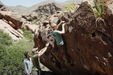 Bouldering in Hueco Tanks on 06/15/2019 with Blue Lizard Climbing and Yoga

Filename: SRM_20190615_1359420.jpg
Aperture: f/4.0
Shutter Speed: 1/800
Body: Canon EOS-1D Mark II
Lens: Canon EF 50mm f/1.8 II