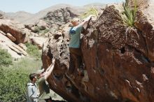 Bouldering in Hueco Tanks on 06/15/2019 with Blue Lizard Climbing and Yoga

Filename: SRM_20190615_1359520.jpg
Aperture: f/4.0
Shutter Speed: 1/640
Body: Canon EOS-1D Mark II
Lens: Canon EF 50mm f/1.8 II