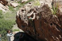 Bouldering in Hueco Tanks on 06/15/2019 with Blue Lizard Climbing and Yoga

Filename: SRM_20190615_1407330.jpg
Aperture: f/4.0
Shutter Speed: 1/800
Body: Canon EOS-1D Mark II
Lens: Canon EF 50mm f/1.8 II