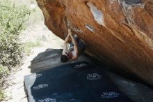 Bouldering in Hueco Tanks on 06/15/2019 with Blue Lizard Climbing and Yoga

Filename: SRM_20190615_1416190.jpg
Aperture: f/4.0
Shutter Speed: 1/250
Body: Canon EOS-1D Mark II
Lens: Canon EF 50mm f/1.8 II