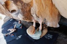 Bouldering in Hueco Tanks on 06/15/2019 with Blue Lizard Climbing and Yoga

Filename: SRM_20190615_1458440.jpg
Aperture: f/4.0
Shutter Speed: 1/200
Body: Canon EOS-1D Mark II
Lens: Canon EF 16-35mm f/2.8 L