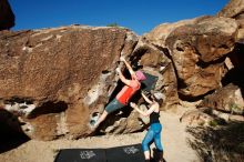 Bouldering in Hueco Tanks on 06/23/2019 with Blue Lizard Climbing and Yoga

Filename: SRM_20190623_0802280.jpg
Aperture: f/5.6
Shutter Speed: 1/500
Body: Canon EOS-1D Mark II
Lens: Canon EF 16-35mm f/2.8 L
