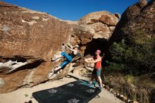 Bouldering in Hueco Tanks on 06/23/2019 with Blue Lizard Climbing and Yoga

Filename: SRM_20190623_0807540.jpg
Aperture: f/5.6
Shutter Speed: 1/500
Body: Canon EOS-1D Mark II
Lens: Canon EF 16-35mm f/2.8 L