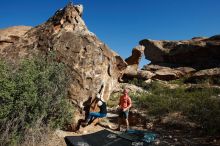 Bouldering in Hueco Tanks on 06/23/2019 with Blue Lizard Climbing and Yoga

Filename: SRM_20190623_0824400.jpg
Aperture: f/5.6
Shutter Speed: 1/500
Body: Canon EOS-1D Mark II
Lens: Canon EF 16-35mm f/2.8 L