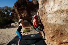 Bouldering in Hueco Tanks on 06/23/2019 with Blue Lizard Climbing and Yoga

Filename: SRM_20190623_0829270.jpg
Aperture: f/5.6
Shutter Speed: 1/500
Body: Canon EOS-1D Mark II
Lens: Canon EF 16-35mm f/2.8 L