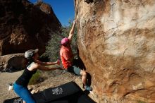 Bouldering in Hueco Tanks on 06/23/2019 with Blue Lizard Climbing and Yoga

Filename: SRM_20190623_0829370.jpg
Aperture: f/5.6
Shutter Speed: 1/640
Body: Canon EOS-1D Mark II
Lens: Canon EF 16-35mm f/2.8 L
