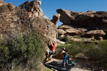 Bouldering in Hueco Tanks on 06/23/2019 with Blue Lizard Climbing and Yoga

Filename: SRM_20190623_0836190.jpg
Aperture: f/5.6
Shutter Speed: 1/400
Body: Canon EOS-1D Mark II
Lens: Canon EF 16-35mm f/2.8 L