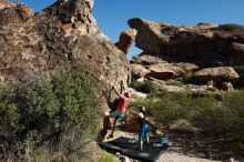 Bouldering in Hueco Tanks on 06/23/2019 with Blue Lizard Climbing and Yoga

Filename: SRM_20190623_0836240.jpg
Aperture: f/5.6
Shutter Speed: 1/400
Body: Canon EOS-1D Mark II
Lens: Canon EF 16-35mm f/2.8 L