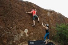 Bouldering in Hueco Tanks on 06/23/2019 with Blue Lizard Climbing and Yoga

Filename: SRM_20190623_0854220.jpg
Aperture: f/5.6
Shutter Speed: 1/160
Body: Canon EOS-1D Mark II
Lens: Canon EF 16-35mm f/2.8 L