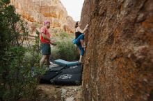 Bouldering in Hueco Tanks on 06/23/2019 with Blue Lizard Climbing and Yoga

Filename: SRM_20190623_0859190.jpg
Aperture: f/5.6
Shutter Speed: 1/125
Body: Canon EOS-1D Mark II
Lens: Canon EF 16-35mm f/2.8 L