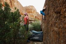 Bouldering in Hueco Tanks on 06/23/2019 with Blue Lizard Climbing and Yoga

Filename: SRM_20190623_0859490.jpg
Aperture: f/5.6
Shutter Speed: 1/160
Body: Canon EOS-1D Mark II
Lens: Canon EF 16-35mm f/2.8 L