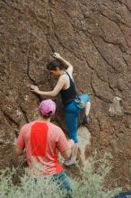 Bouldering in Hueco Tanks on 06/23/2019 with Blue Lizard Climbing and Yoga

Filename: SRM_20190623_0906100.jpg
Aperture: f/5.6
Shutter Speed: 1/125
Body: Canon EOS-1D Mark II
Lens: Canon EF 50mm f/1.8 II