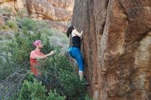 Bouldering in Hueco Tanks on 06/23/2019 with Blue Lizard Climbing and Yoga

Filename: SRM_20190623_0916230.jpg
Aperture: f/5.6
Shutter Speed: 1/125
Body: Canon EOS-1D Mark II
Lens: Canon EF 50mm f/1.8 II
