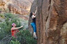 Bouldering in Hueco Tanks on 06/23/2019 with Blue Lizard Climbing and Yoga

Filename: SRM_20190623_0916270.jpg
Aperture: f/5.6
Shutter Speed: 1/160
Body: Canon EOS-1D Mark II
Lens: Canon EF 50mm f/1.8 II