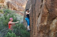 Bouldering in Hueco Tanks on 06/23/2019 with Blue Lizard Climbing and Yoga

Filename: SRM_20190623_0916370.jpg
Aperture: f/5.6
Shutter Speed: 1/160
Body: Canon EOS-1D Mark II
Lens: Canon EF 50mm f/1.8 II