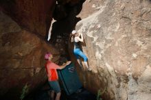 Bouldering in Hueco Tanks on 06/23/2019 with Blue Lizard Climbing and Yoga

Filename: SRM_20190623_1005440.jpg
Aperture: f/8.0
Shutter Speed: 1/250
Body: Canon EOS-1D Mark II
Lens: Canon EF 16-35mm f/2.8 L
