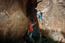 Bouldering in Hueco Tanks on 06/23/2019 with Blue Lizard Climbing and Yoga

Filename: SRM_20190623_1006100.jpg
Aperture: f/8.0
Shutter Speed: 1/250
Body: Canon EOS-1D Mark II
Lens: Canon EF 16-35mm f/2.8 L