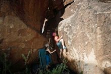 Bouldering in Hueco Tanks on 06/23/2019 with Blue Lizard Climbing and Yoga

Filename: SRM_20190623_1009130.jpg
Aperture: f/8.0
Shutter Speed: 1/200
Body: Canon EOS-1D Mark II
Lens: Canon EF 16-35mm f/2.8 L