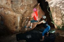 Bouldering in Hueco Tanks on 06/23/2019 with Blue Lizard Climbing and Yoga

Filename: SRM_20190623_1014560.jpg
Aperture: f/8.0
Shutter Speed: 1/200
Body: Canon EOS-1D Mark II
Lens: Canon EF 16-35mm f/2.8 L