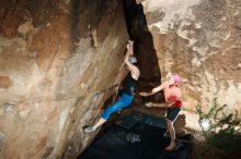 Bouldering in Hueco Tanks on 06/23/2019 with Blue Lizard Climbing and Yoga

Filename: SRM_20190623_1023030.jpg
Aperture: f/8.0
Shutter Speed: 1/250
Body: Canon EOS-1D Mark II
Lens: Canon EF 16-35mm f/2.8 L