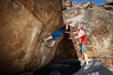 Bouldering in Hueco Tanks on 06/23/2019 with Blue Lizard Climbing and Yoga

Filename: SRM_20190623_1108320.jpg
Aperture: f/8.0
Shutter Speed: 1/250
Body: Canon EOS-1D Mark II
Lens: Canon EF 16-35mm f/2.8 L