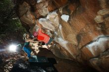 Bouldering in Hueco Tanks on 06/23/2019 with Blue Lizard Climbing and Yoga

Filename: SRM_20190623_1127190.jpg
Aperture: f/8.0
Shutter Speed: 1/250
Body: Canon EOS-1D Mark II
Lens: Canon EF 16-35mm f/2.8 L