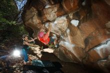 Bouldering in Hueco Tanks on 06/23/2019 with Blue Lizard Climbing and Yoga

Filename: SRM_20190623_1127300.jpg
Aperture: f/8.0
Shutter Speed: 1/250
Body: Canon EOS-1D Mark II
Lens: Canon EF 16-35mm f/2.8 L