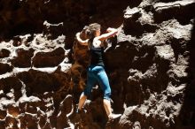 Bouldering in Hueco Tanks on 06/23/2019 with Blue Lizard Climbing and Yoga

Filename: SRM_20190623_1304510.jpg
Aperture: f/4.0
Shutter Speed: 1/500
Body: Canon EOS-1D Mark II
Lens: Canon EF 50mm f/1.8 II