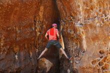 Bouldering in Hueco Tanks on 06/23/2019 with Blue Lizard Climbing and Yoga

Filename: SRM_20190623_1308590.jpg
Aperture: f/3.2
Shutter Speed: 1/125
Body: Canon EOS-1D Mark II
Lens: Canon EF 50mm f/1.8 II