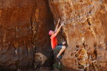 Bouldering in Hueco Tanks on 06/23/2019 with Blue Lizard Climbing and Yoga

Filename: SRM_20190623_1309410.jpg
Aperture: f/3.2
Shutter Speed: 1/160
Body: Canon EOS-1D Mark II
Lens: Canon EF 50mm f/1.8 II