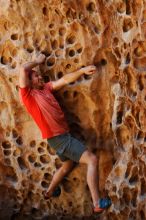 Bouldering in Hueco Tanks on 06/23/2019 with Blue Lizard Climbing and Yoga

Filename: SRM_20190623_1311070.jpg
Aperture: f/4.0
Shutter Speed: 1/125
Body: Canon EOS-1D Mark II
Lens: Canon EF 50mm f/1.8 II