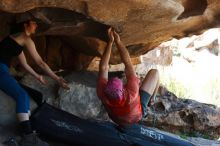 Bouldering in Hueco Tanks on 06/23/2019 with Blue Lizard Climbing and Yoga

Filename: SRM_20190623_1456160.jpg
Aperture: f/4.0
Shutter Speed: 1/500
Body: Canon EOS-1D Mark II
Lens: Canon EF 50mm f/1.8 II